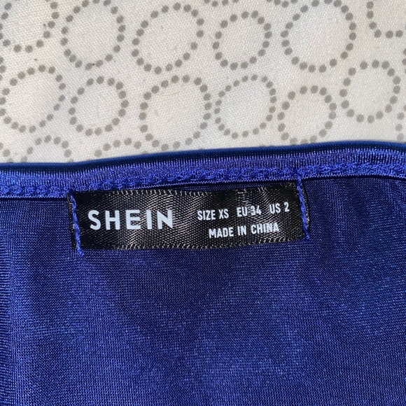 Royal Blue Lace Trim Cami - Picture 6 of 6